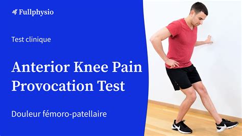 provocative knee tests